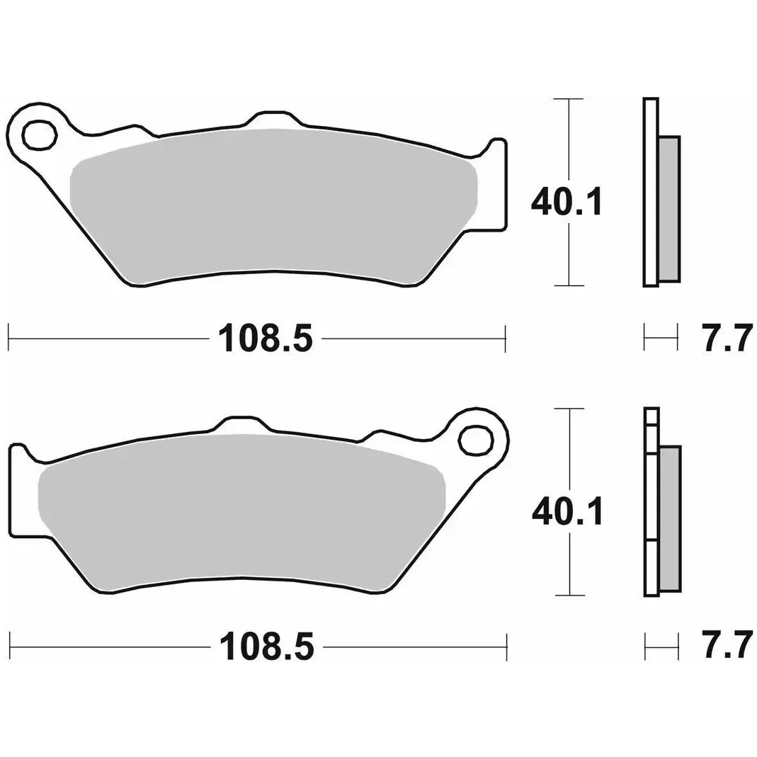 Pastillas de Freno para Moto 674LS
