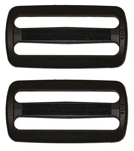 Pack 2 Ajustadores De Correas Triglides Para Mochilas Y Cintas De Nylon