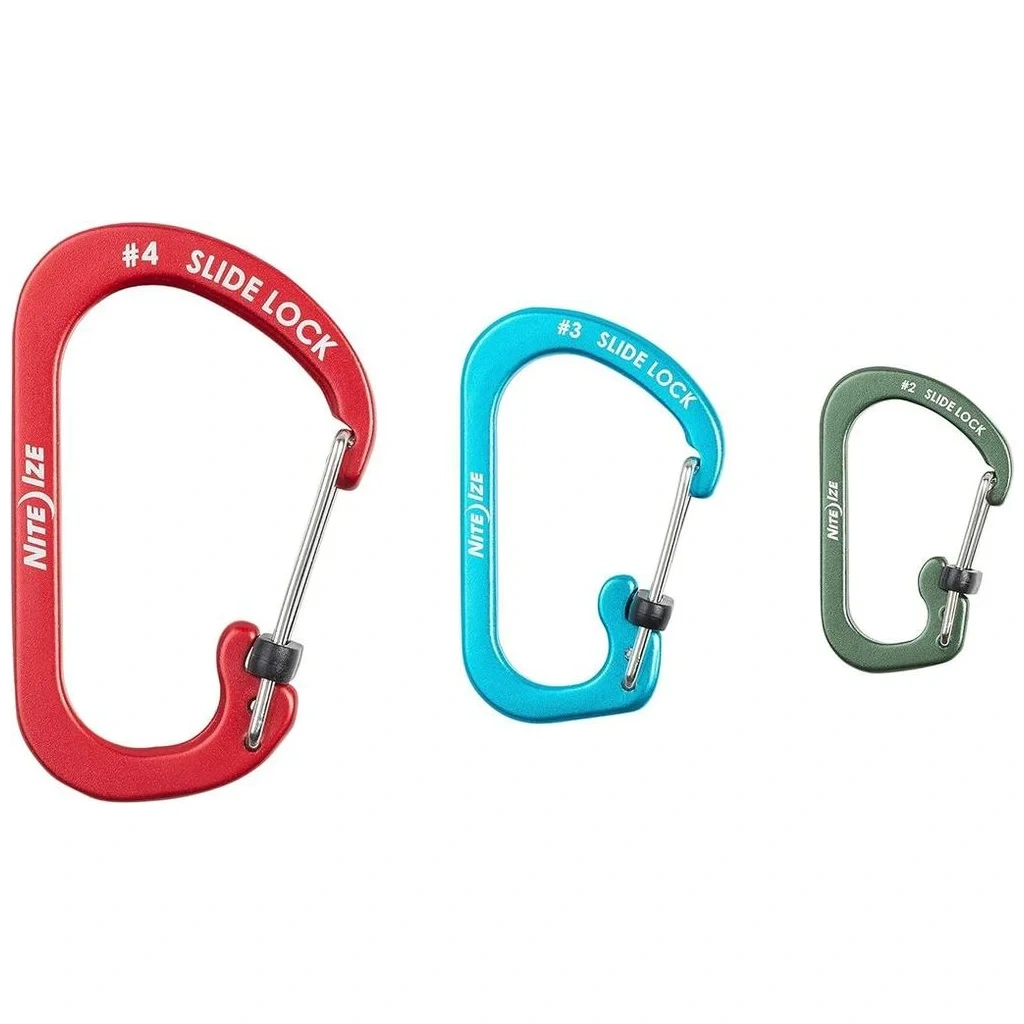 Mosquetones SlideLock (Pack de 3)