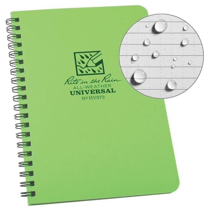 Libreta Impermeable High Vis 