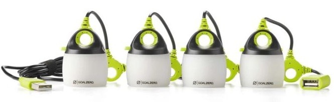 Pack 4 Luces Led Light-A-Life Mini Con Pantallas Difusoras 110 Lúmenes 