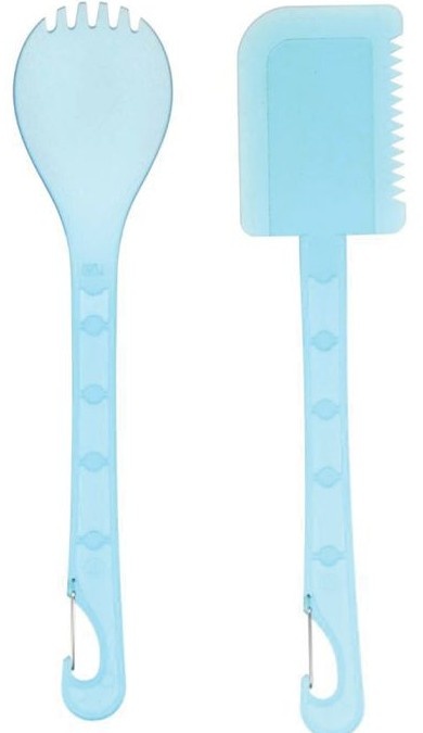 Set De Cocina Klipp Con Espátula Y Cubierto Multifunción