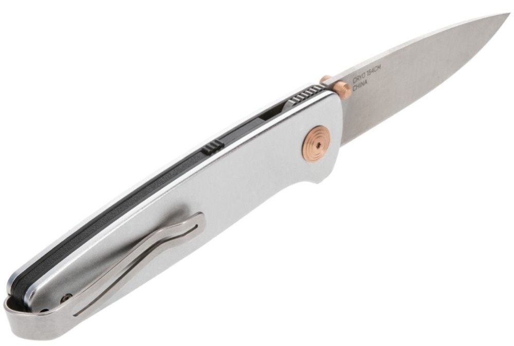 Miniatura Cuchillo Twitch III Satin Rose Gold Polished - Blister Pack  -