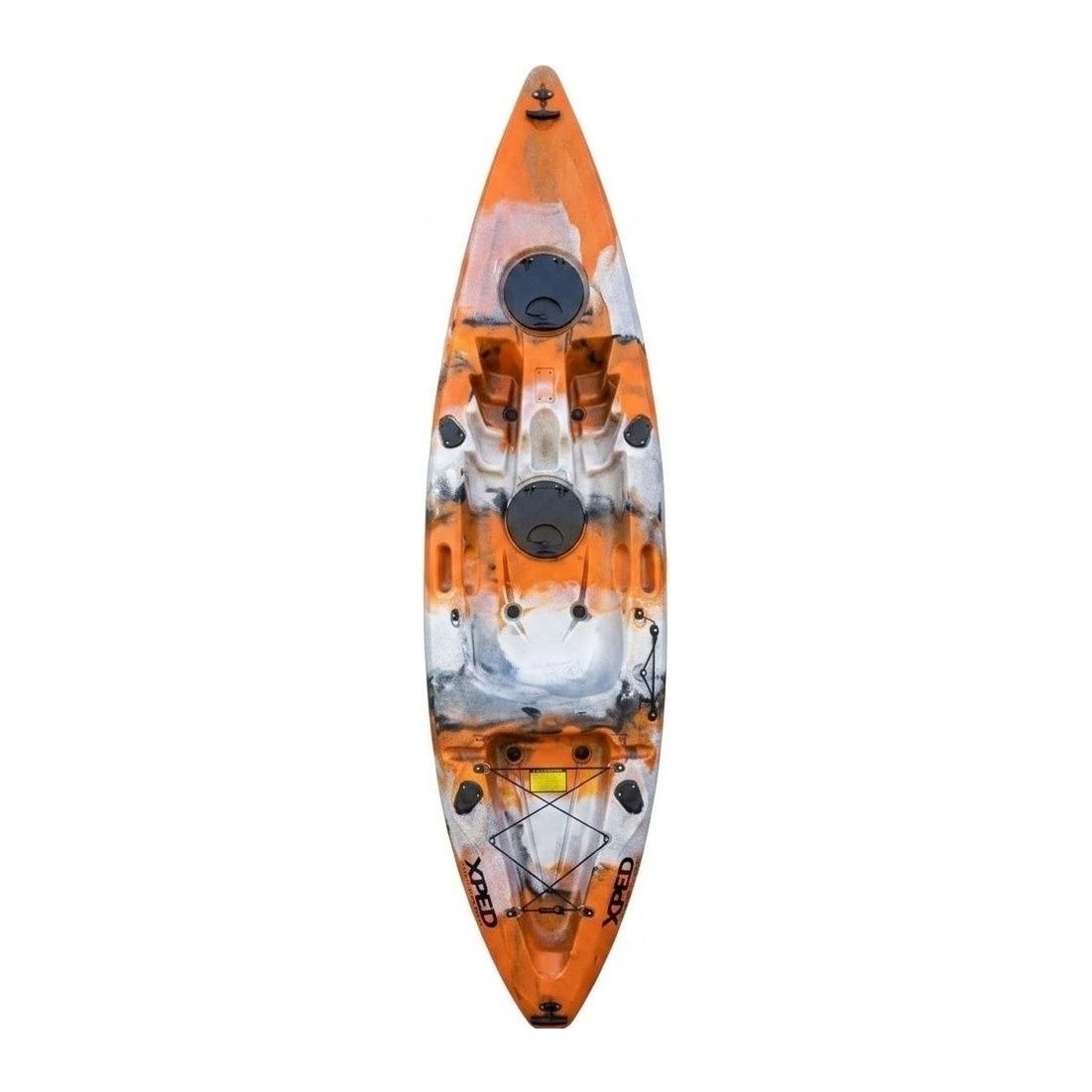 Naranja/Blanco/Negro