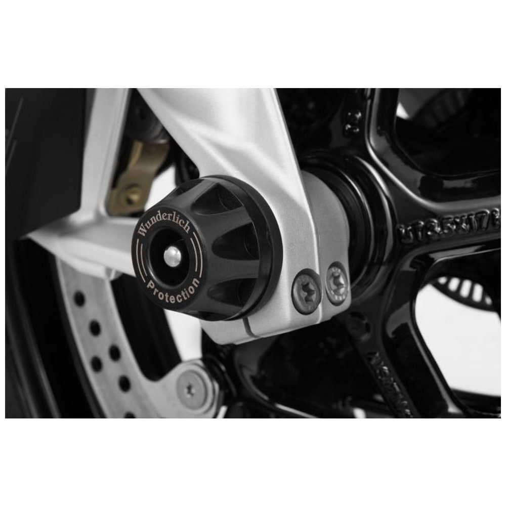 Topes Anticaídas para Eje Delantero Doubleshock Compatibles con BMW F 800 R, M 1000 Xr, R 1200 R Lc, R 1200 Rs Lc, R 1250 R, R 1250 Rs, R Ninet y S 1000 XR