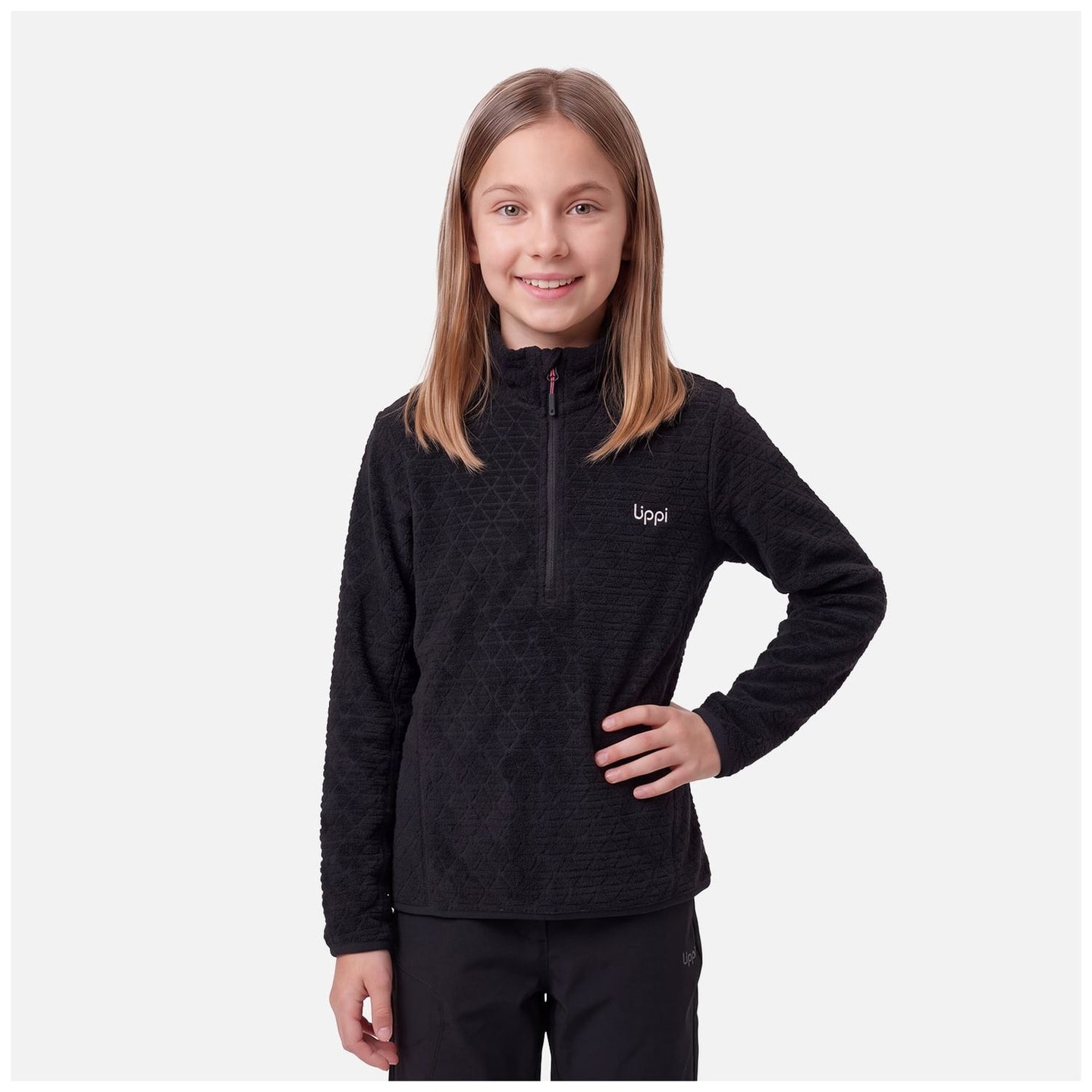 Polerón Teen Girl Jacaranda Nano-F 1/4 Zip