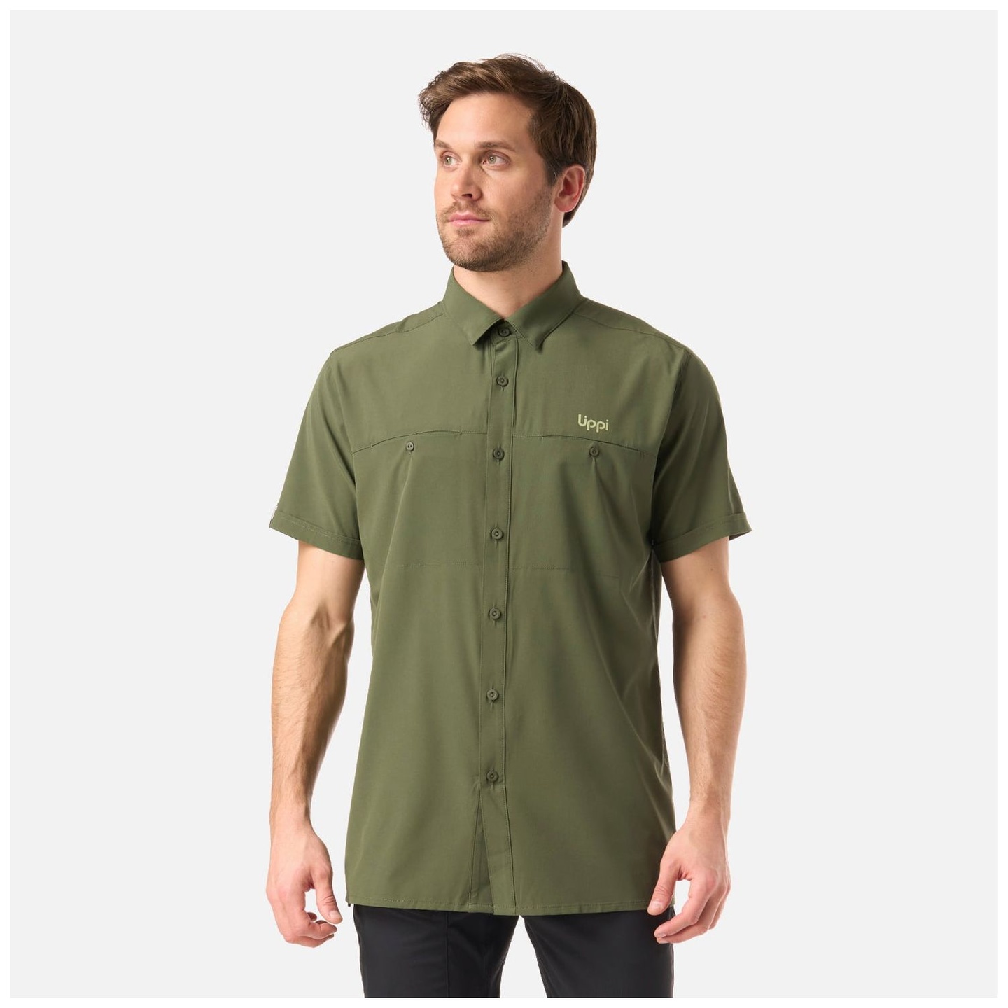 Camisa Hombre Wallace Short Sleeve Q-dry Shirt V26