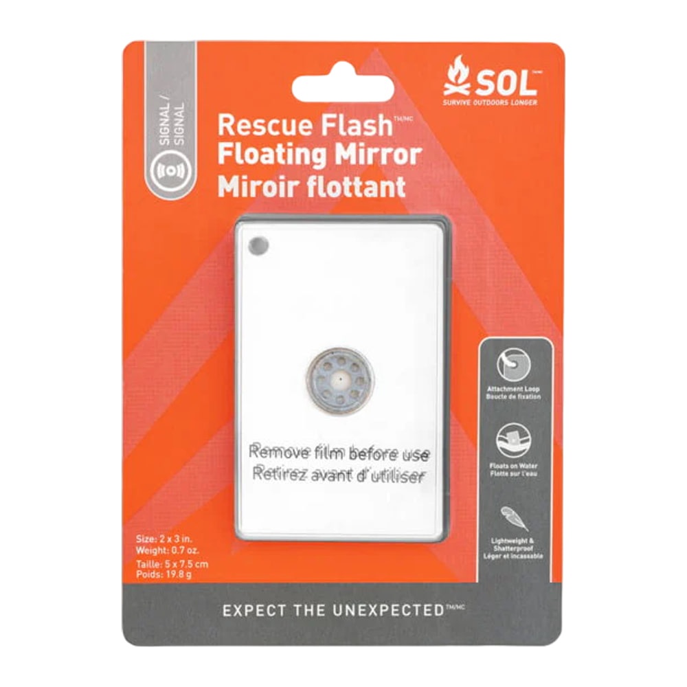 Espejo De Emergencia Rescue Flash Floating Mirror