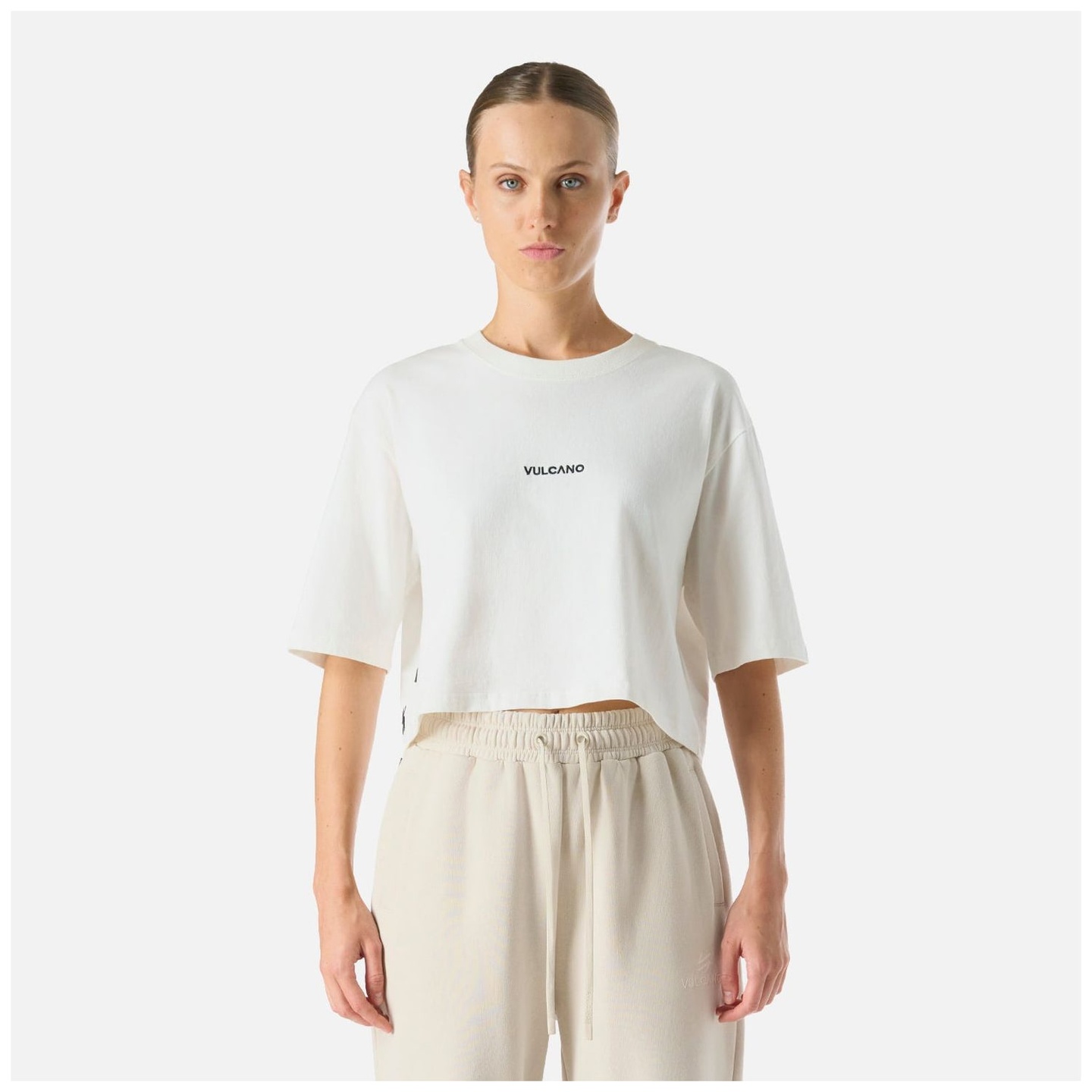 Polera Mujer Cool Down Crop T-Shirt