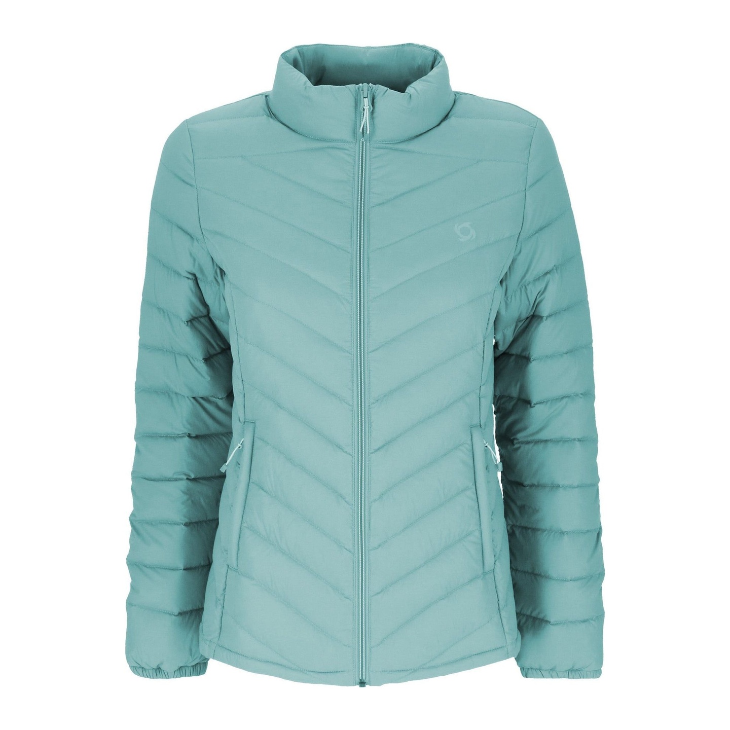 Chaqueta Pluma Eboni Stripe Mujer