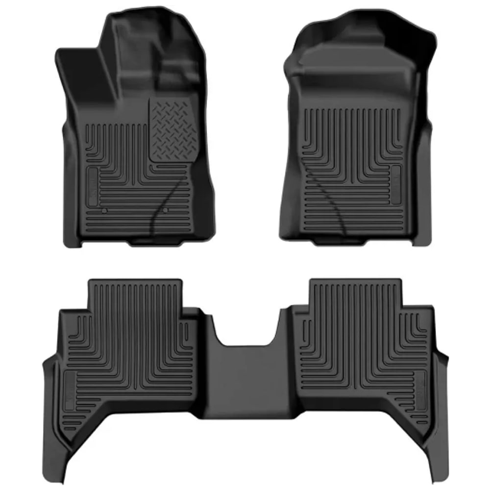 Piso Interior a la Medida Rígido Delantero + Trasero Ford Ranger 2024