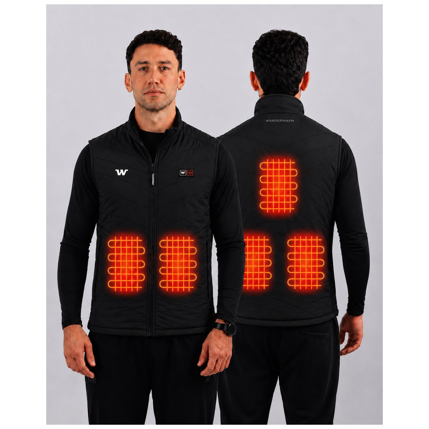 Chaleco Calefaccionado Hombre Dual-Pro Malmö con Batería
