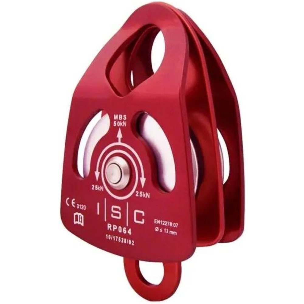 Polea Doble Prussik NFPA (CON RODAMIENTO) 50kN Medium