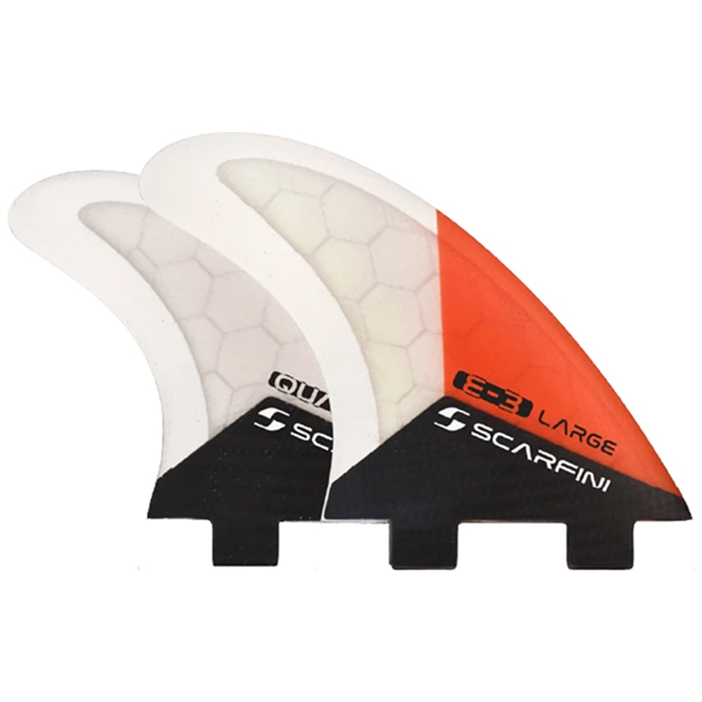 Quillas de Surf Scarfini E3 Hex Quad