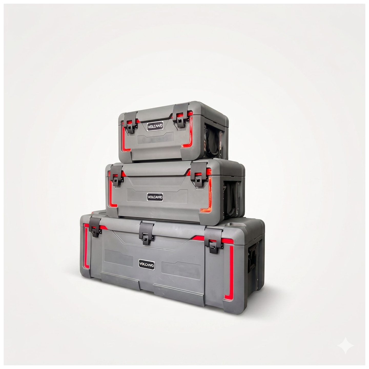 Pack Triple Tool Box Rotomoldeada TH 175 LT, 90 LT y 50 LT
