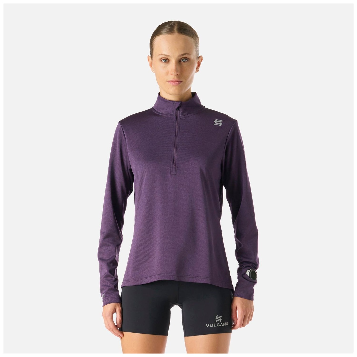Polerón Mujer Built To Move 1/4 Zip Midlayer