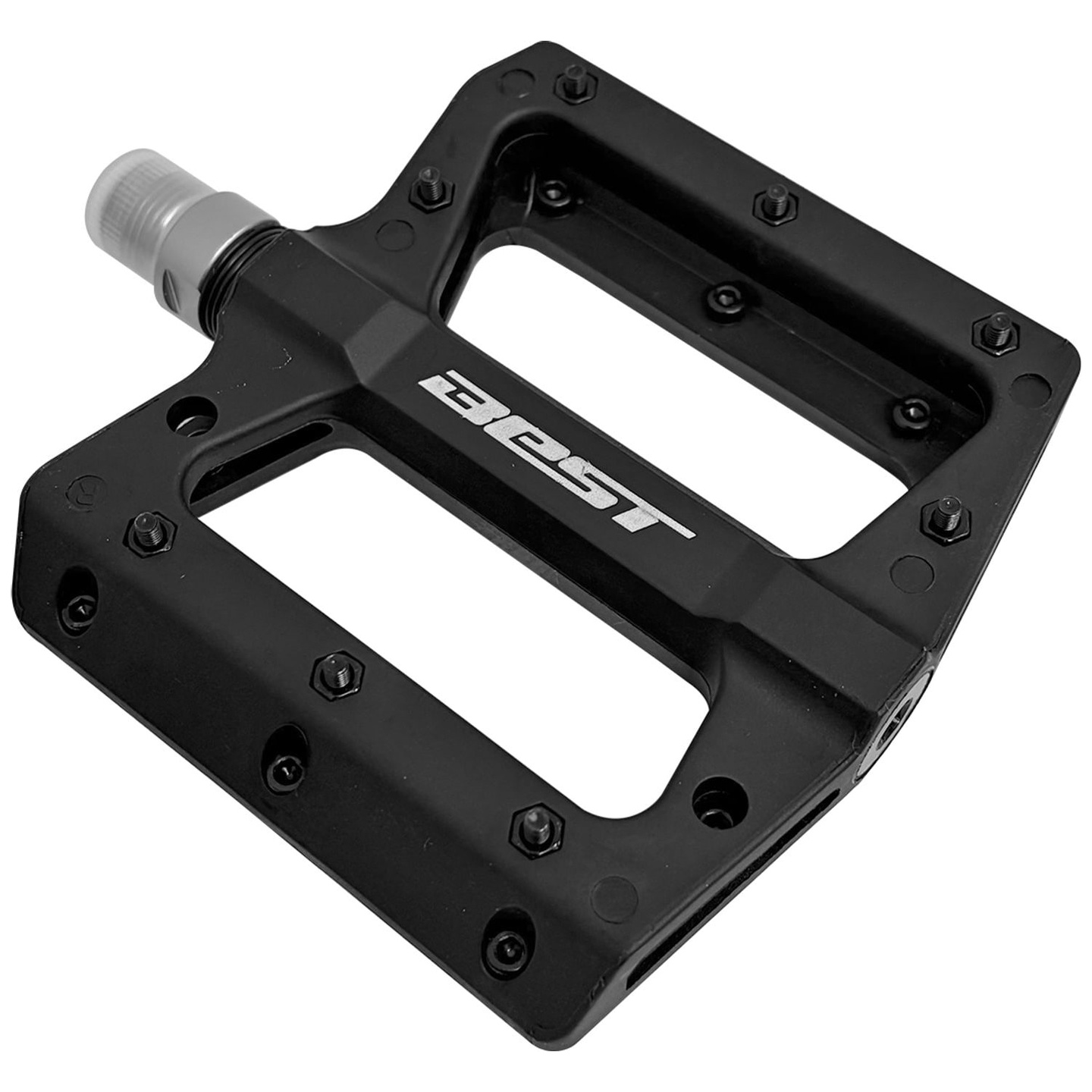 Pedales Plataforma Best KP-922 Nylon 9/16" con Pines