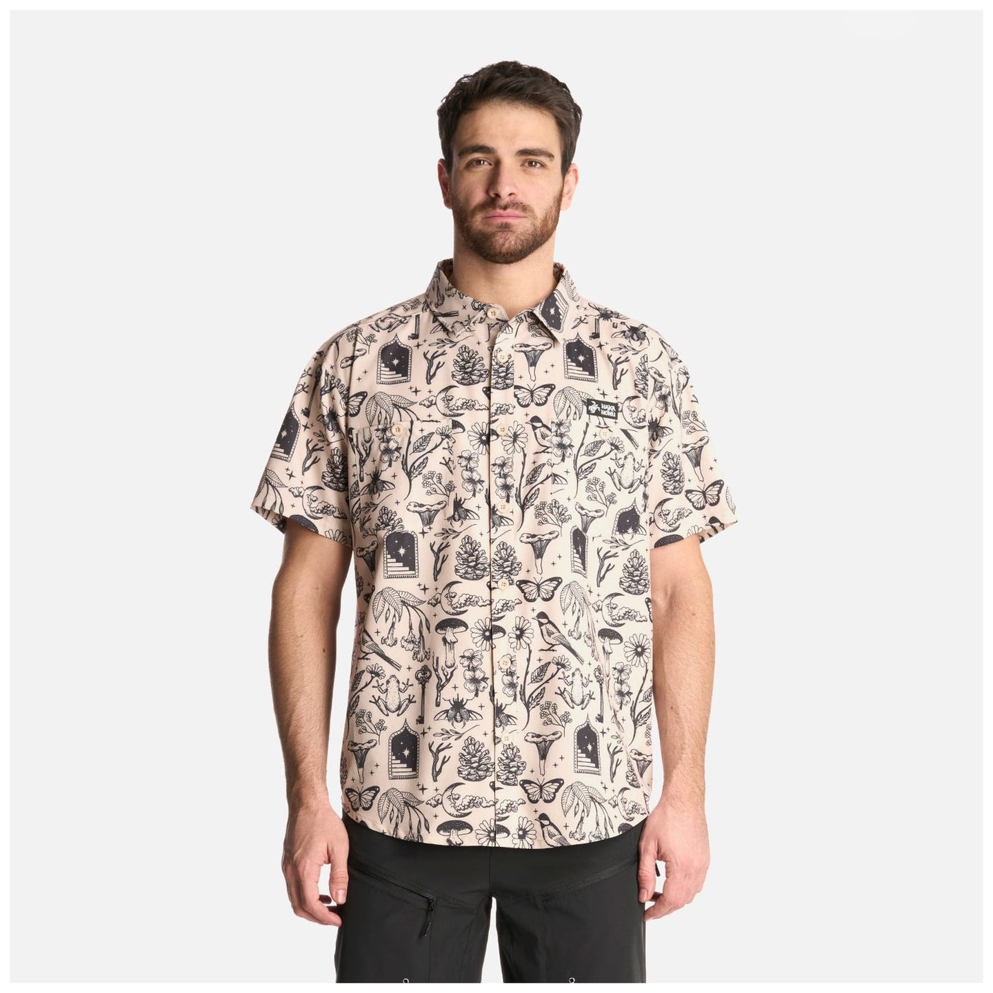 Camisa Hombre Cumbre Manga Corta V25