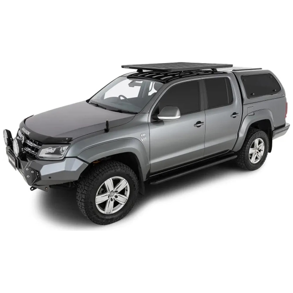 Parrilla Portaequipaje Negra Plana para Volkswagen Amarok 2010