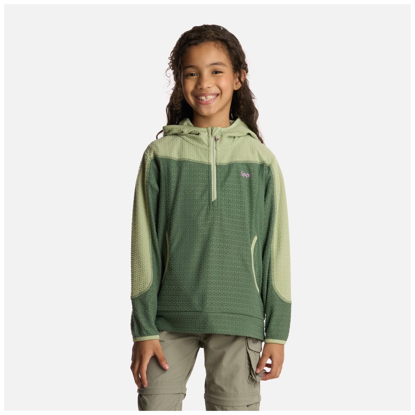 Polerón Niña Saltamontes Nano-F 1/4 Zip Hoody V25