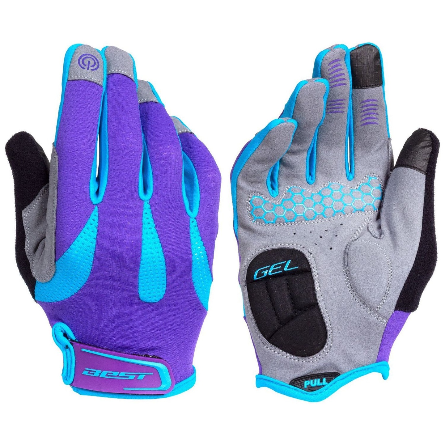 Morado/Celeste