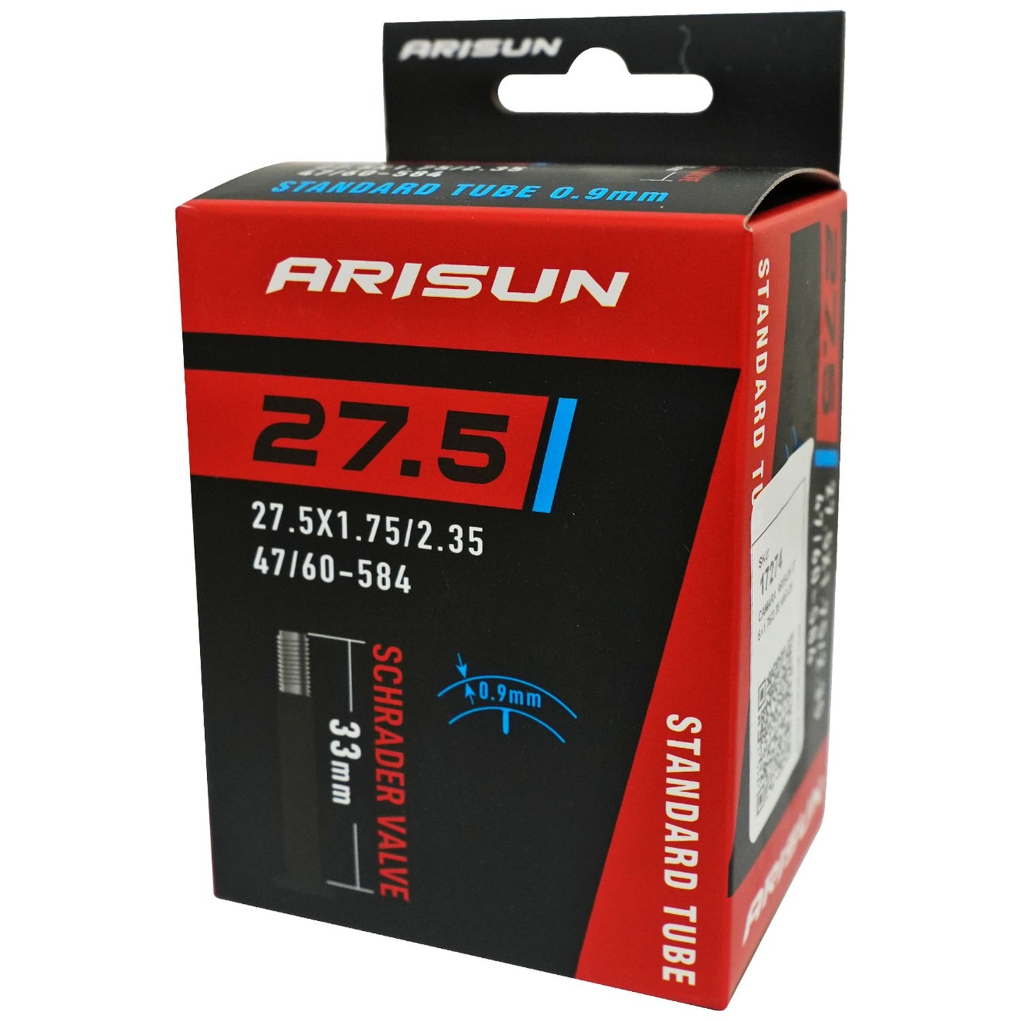 Cámara Arisun 27.5 x 1.75/2.35 Válvula Auto 33 mm