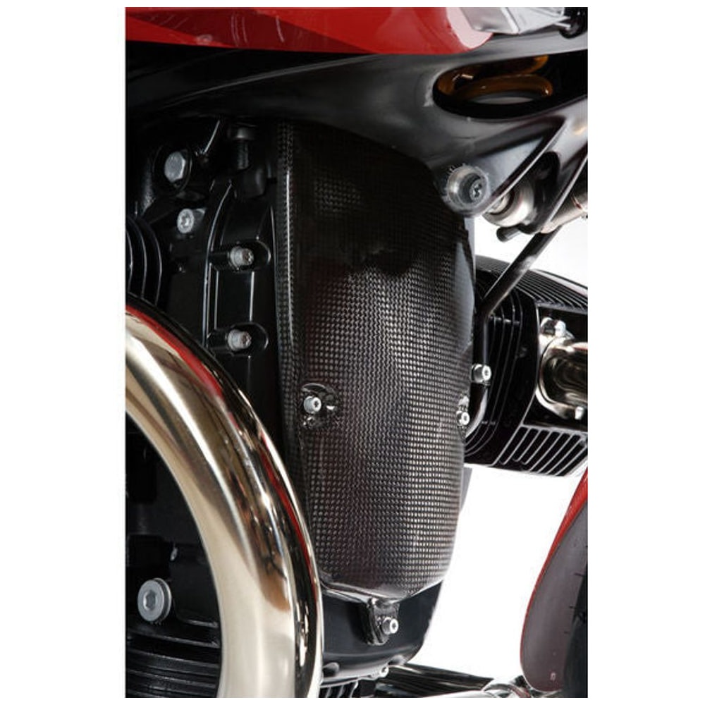 Cubierta de Alternador Ilmberger de Carbono Brillante BMW R 1200 GS / R Ninet