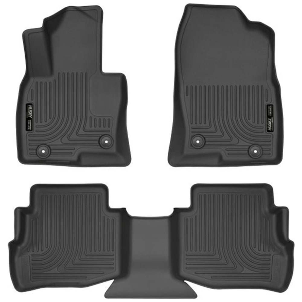 Pisos de Goma Delantero y Trasero Rígido Mazda CX-9 2016-2021