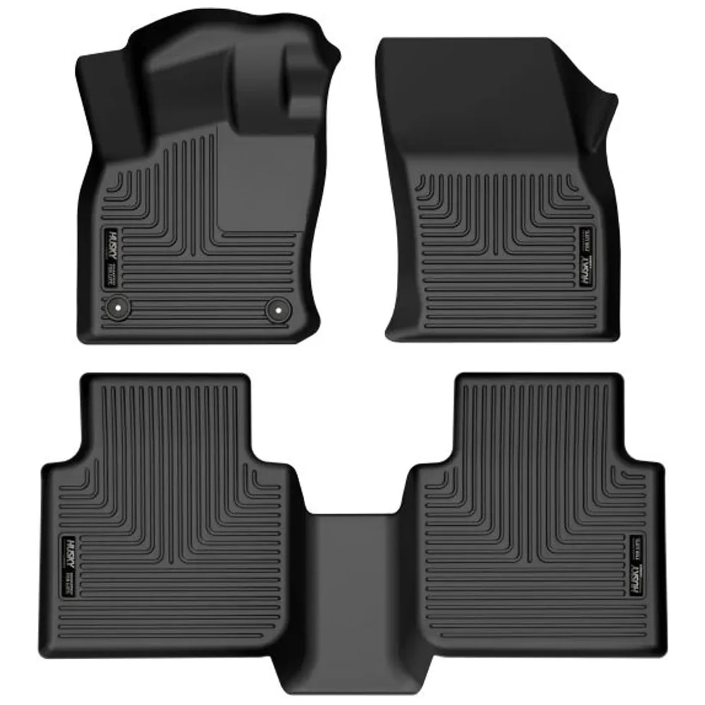 Pisos de Goma Delantero y Trasero Rígido Volkswagen Tiguan 2018-2023