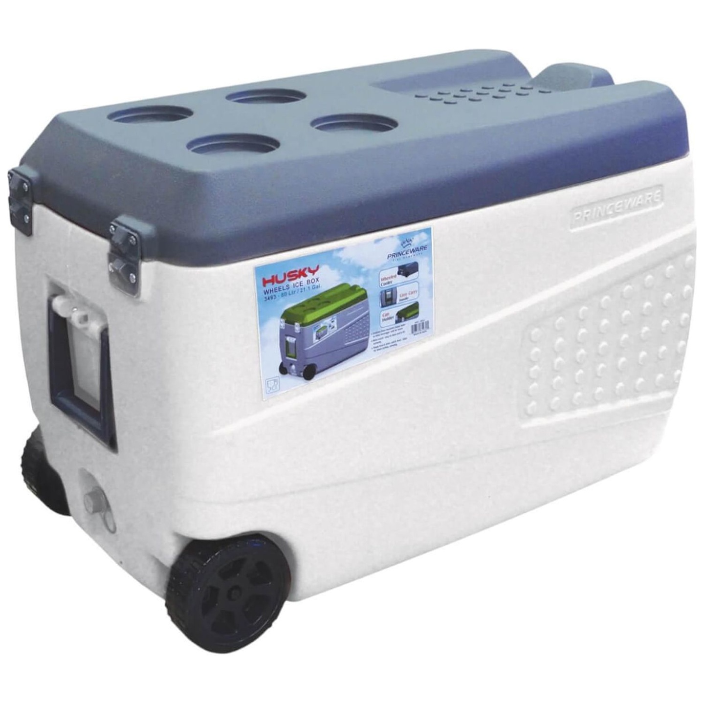 Cooler Roller con Ruedas Husky 80 Litros