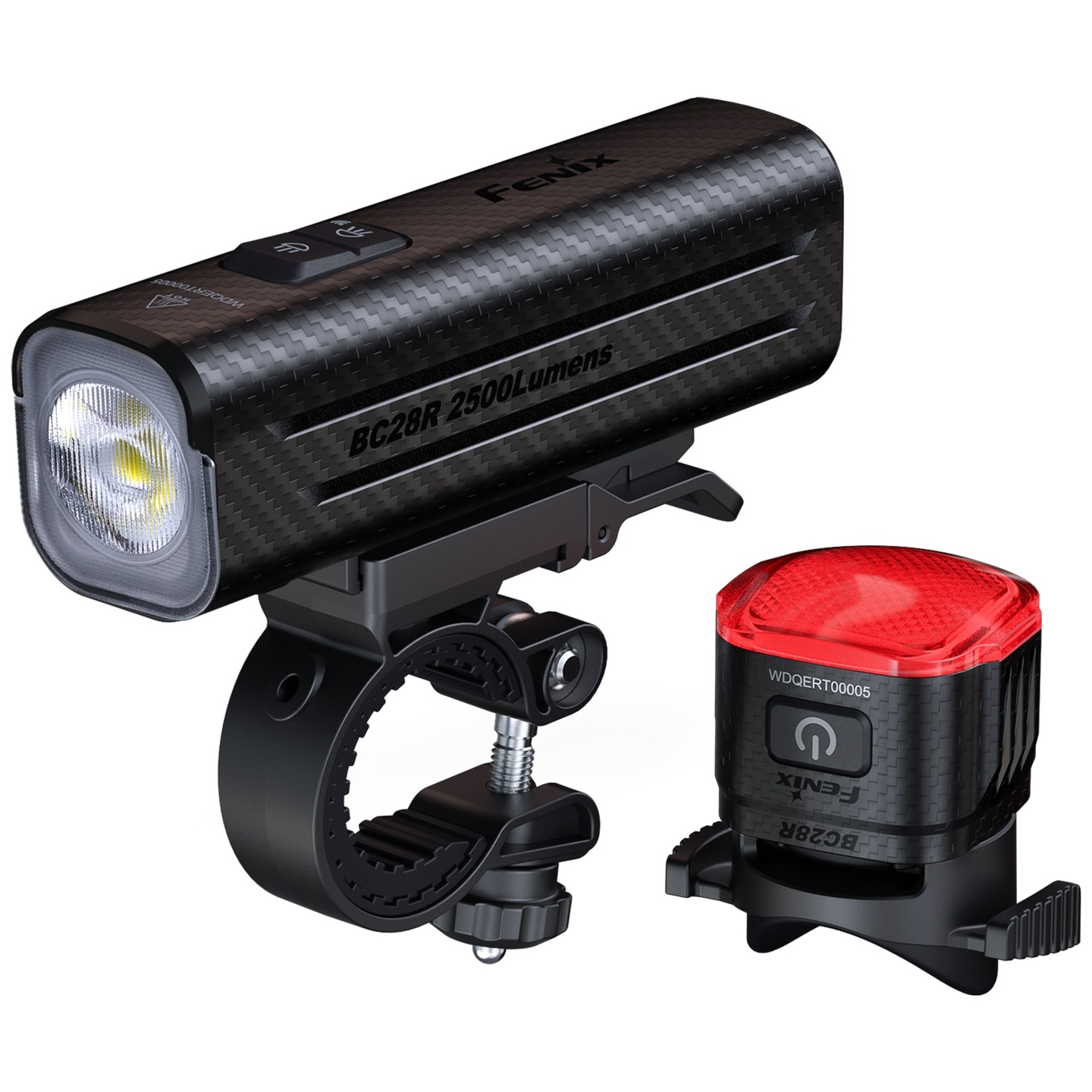 Linterna Bicicleta BC28R 2500 Lúmenes + Luz Trasera