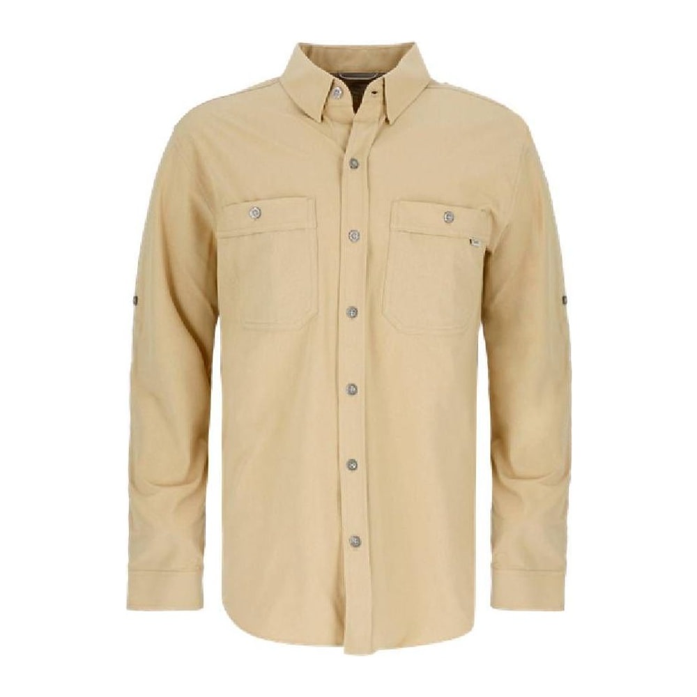 Camisa Manga Larga Sequoia Melange De Hombre