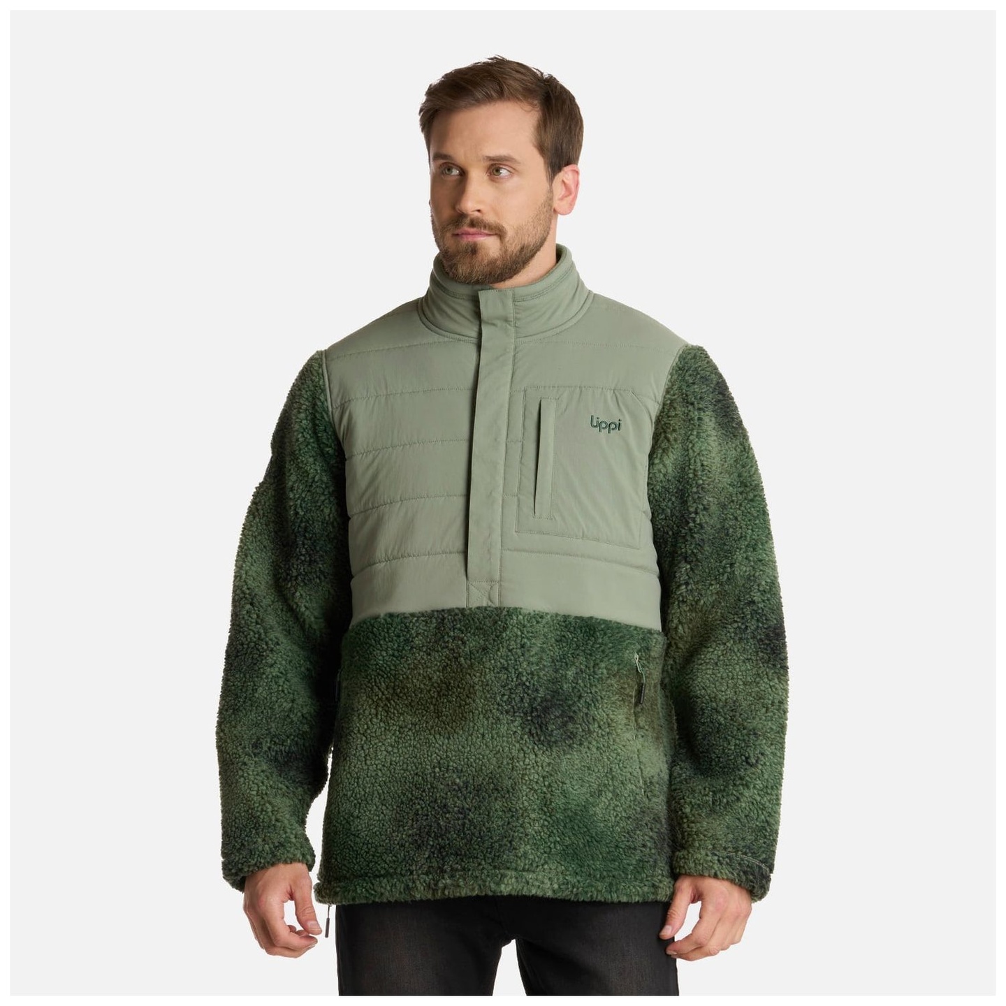 Polar Hombre Glaciar Sherpa-Pro 1/4 Zip Jacket