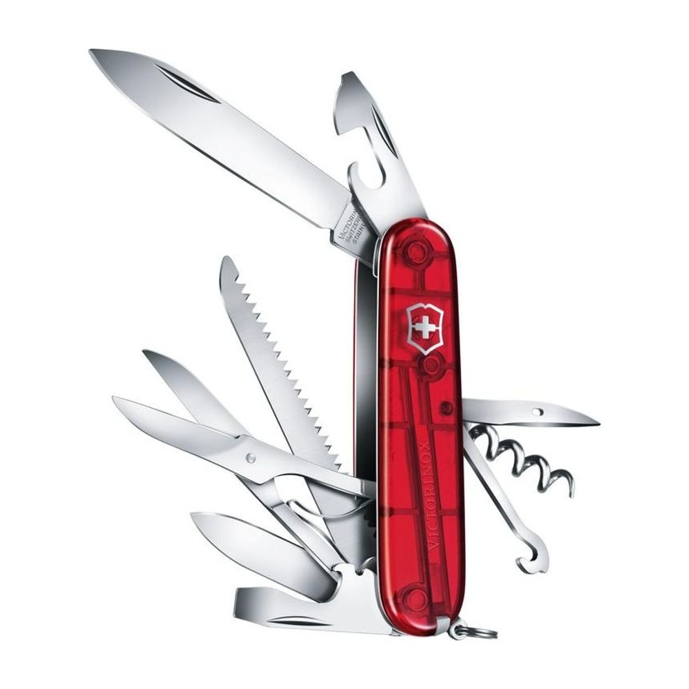 Cortaplumas Huntsman Rojo Trans.1.3713.T