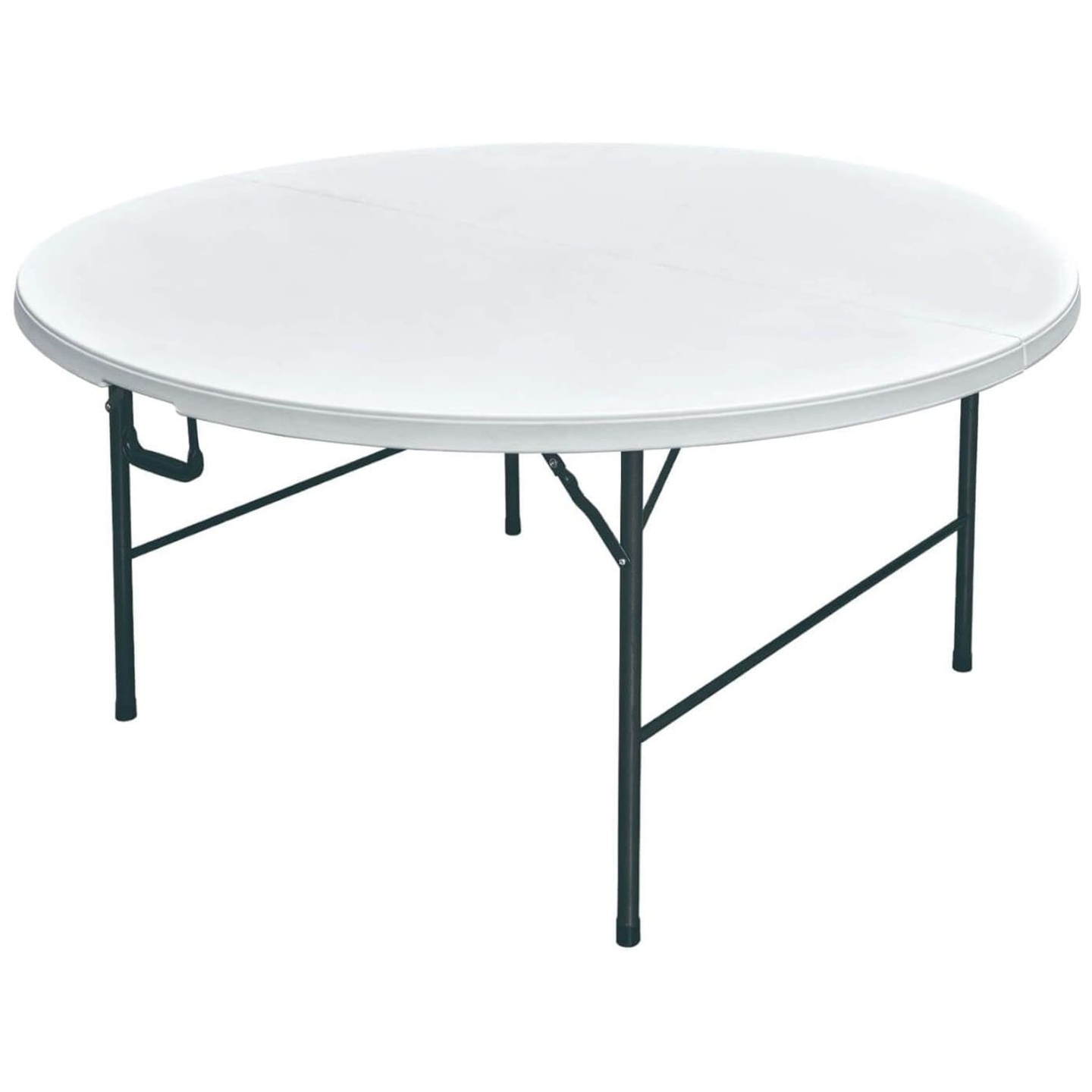 Mesa Plegable Redonda 180x74 Cms