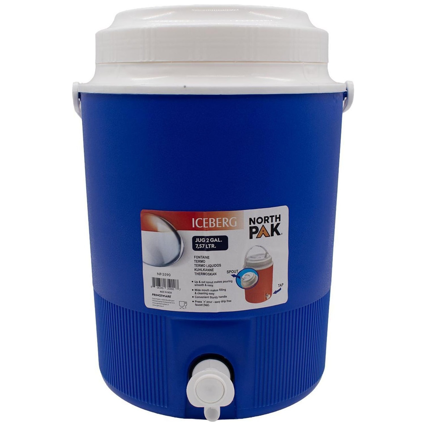 Cooler Jarra Termico Dispensador 7.5 Litros
