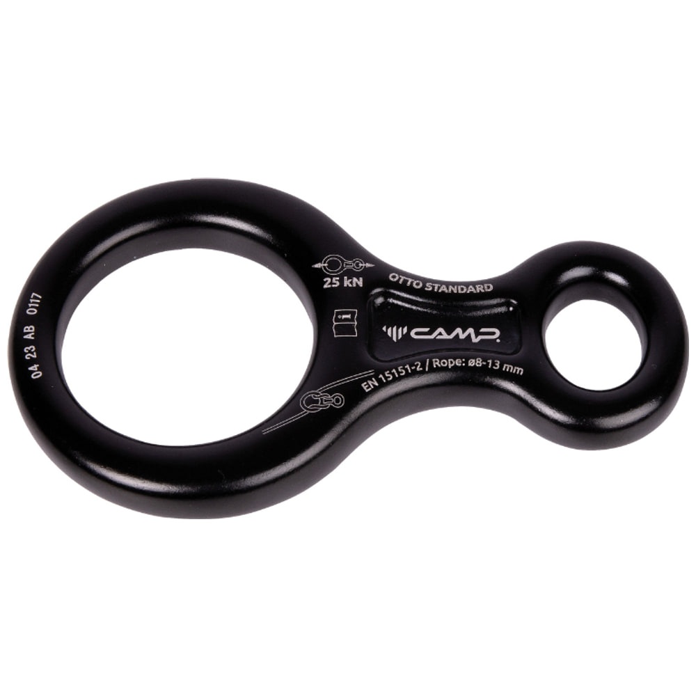 Descensor Ocho Otto Standard Black