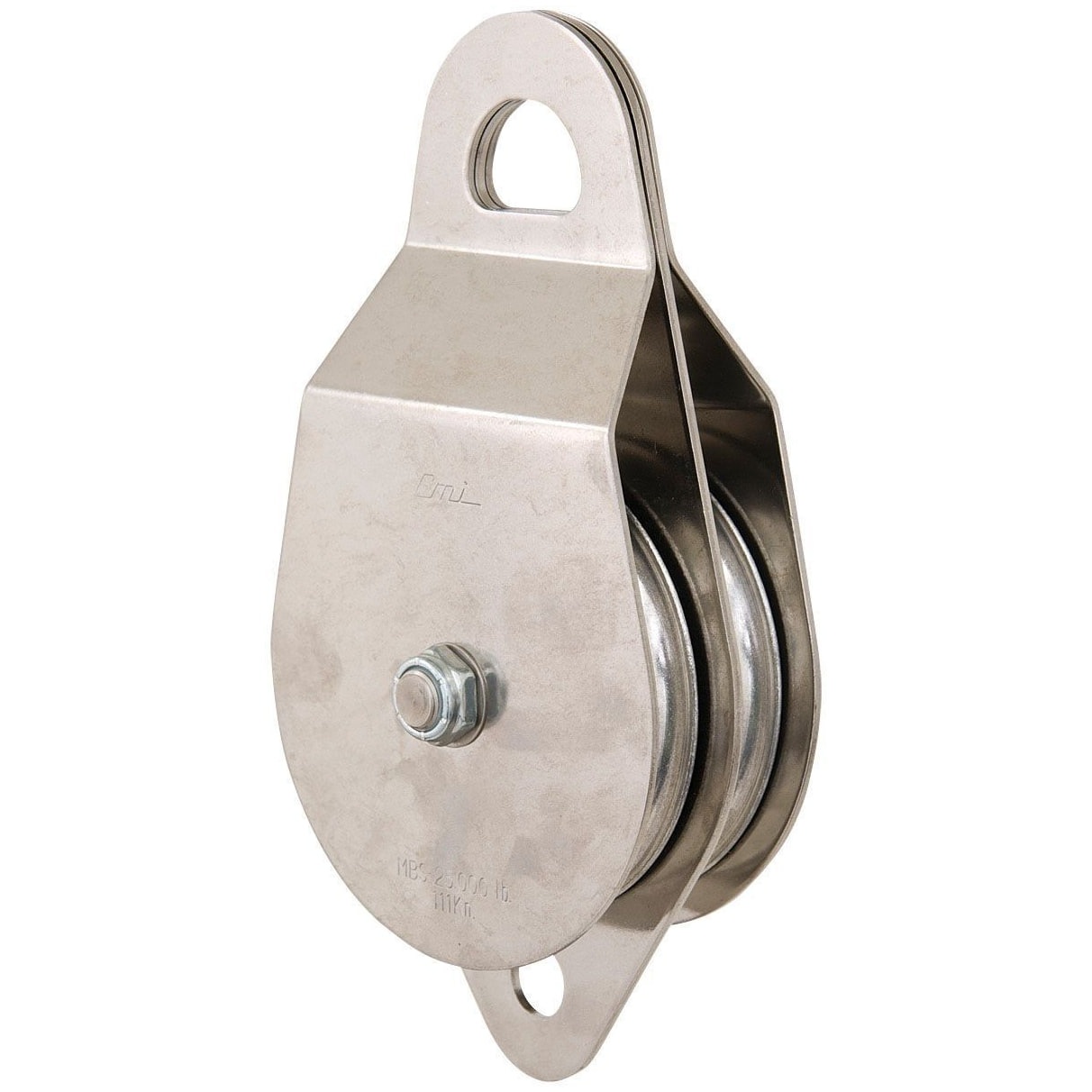 Polea 4" Dual Stainless Steel