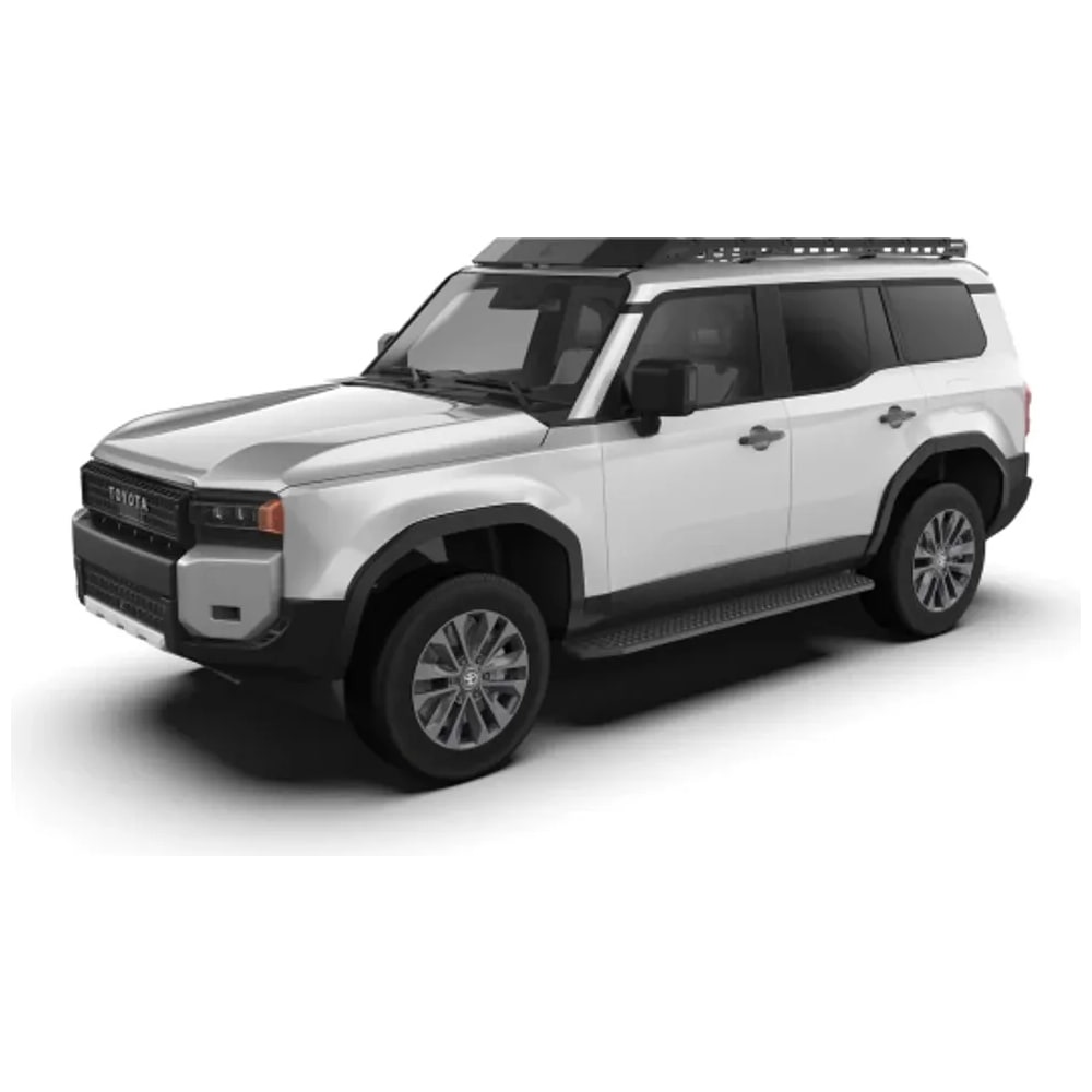 Parrilla Plana Negra para Toyota Land Crusier Prado 2024+. con Armazón de Refuerzo - Backbone