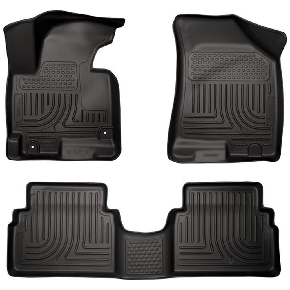 Pisos de Goma Delantero y Trasero Rígido Kia Sportage 2014-2016