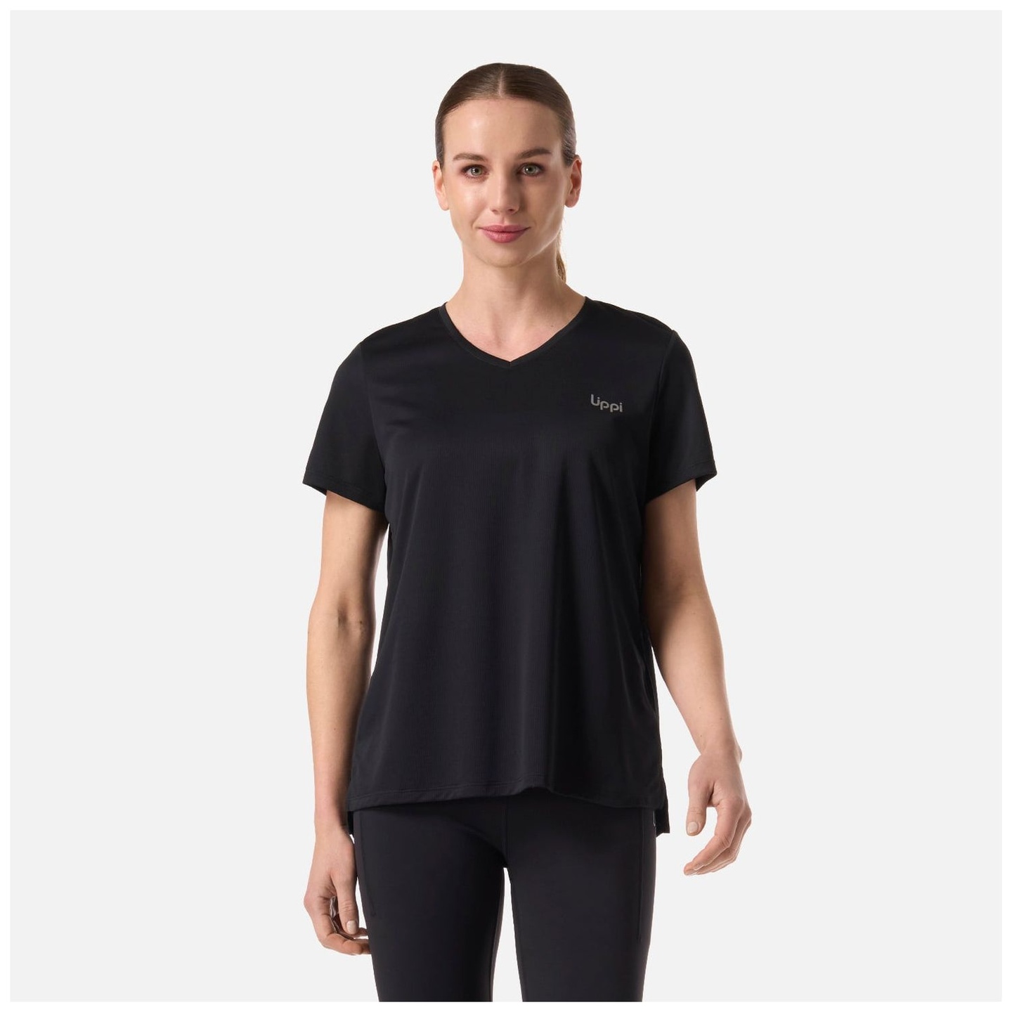 Polera Mujer Core V-Neck Q-Dry T-Shirt