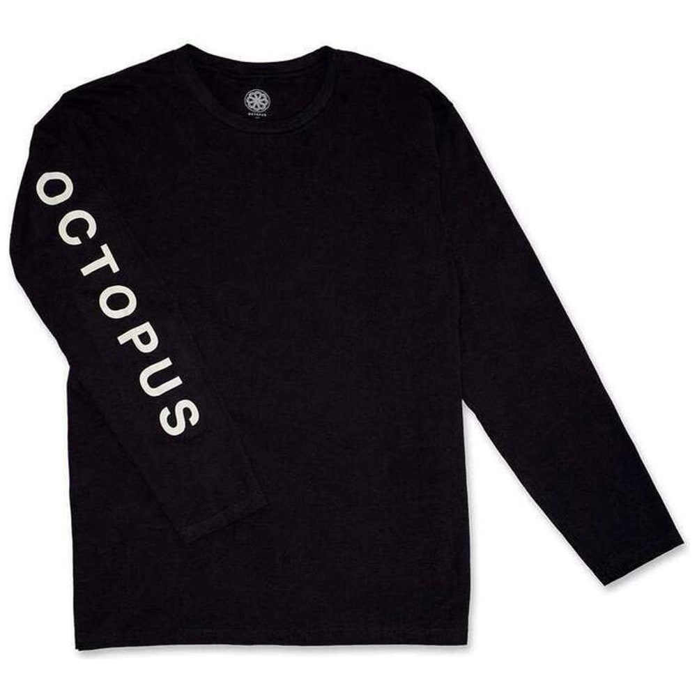 Polera Octopus Mega Normal Logo Manga Larga