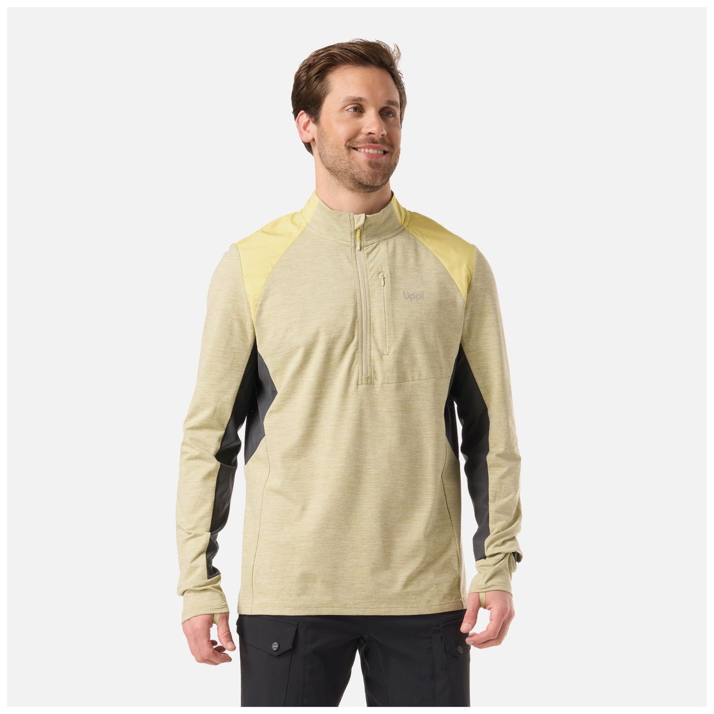 Polerón Hombre Egger 1/4 Zip Melange