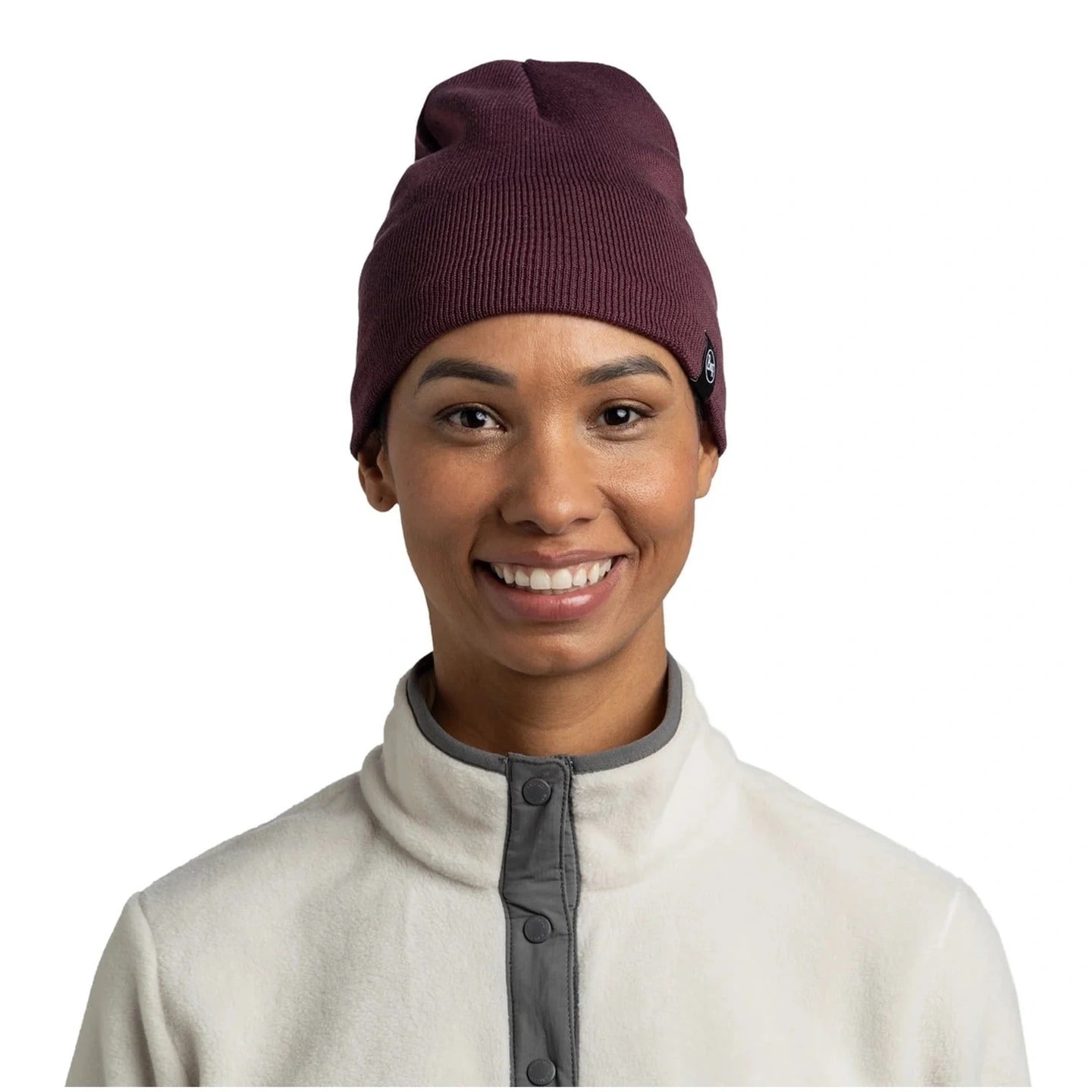 Gorro Tejido Con Banda De Polar Fusión