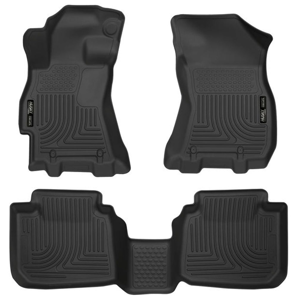 Pisos de Goma Delantero y Trasero Rígido Subaru Legacy 2015-2019, Subaru Outback 2015-2019