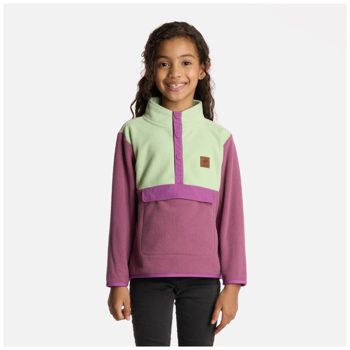 Polerón Niña Tokerau Poki Print
