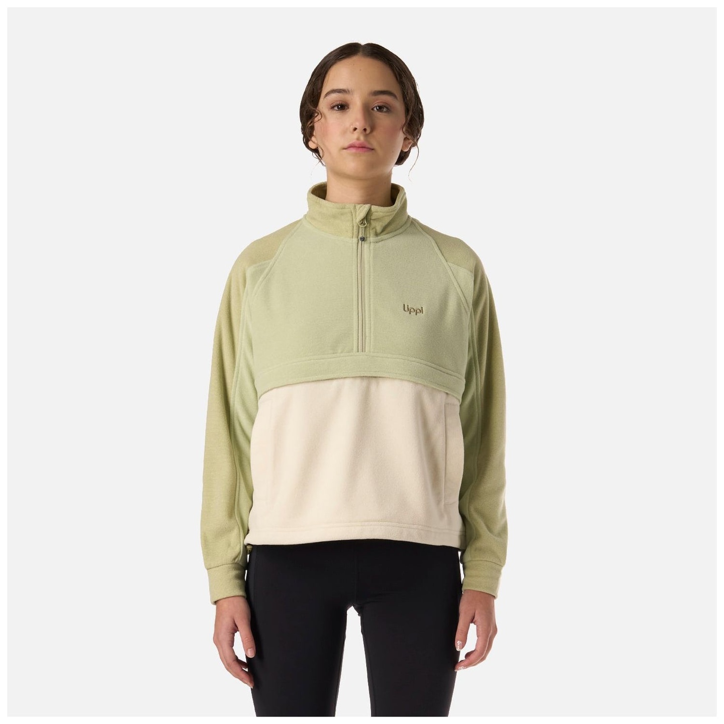 Polar Teen Girl FirePlace 1/4 Zip Sweatshirt