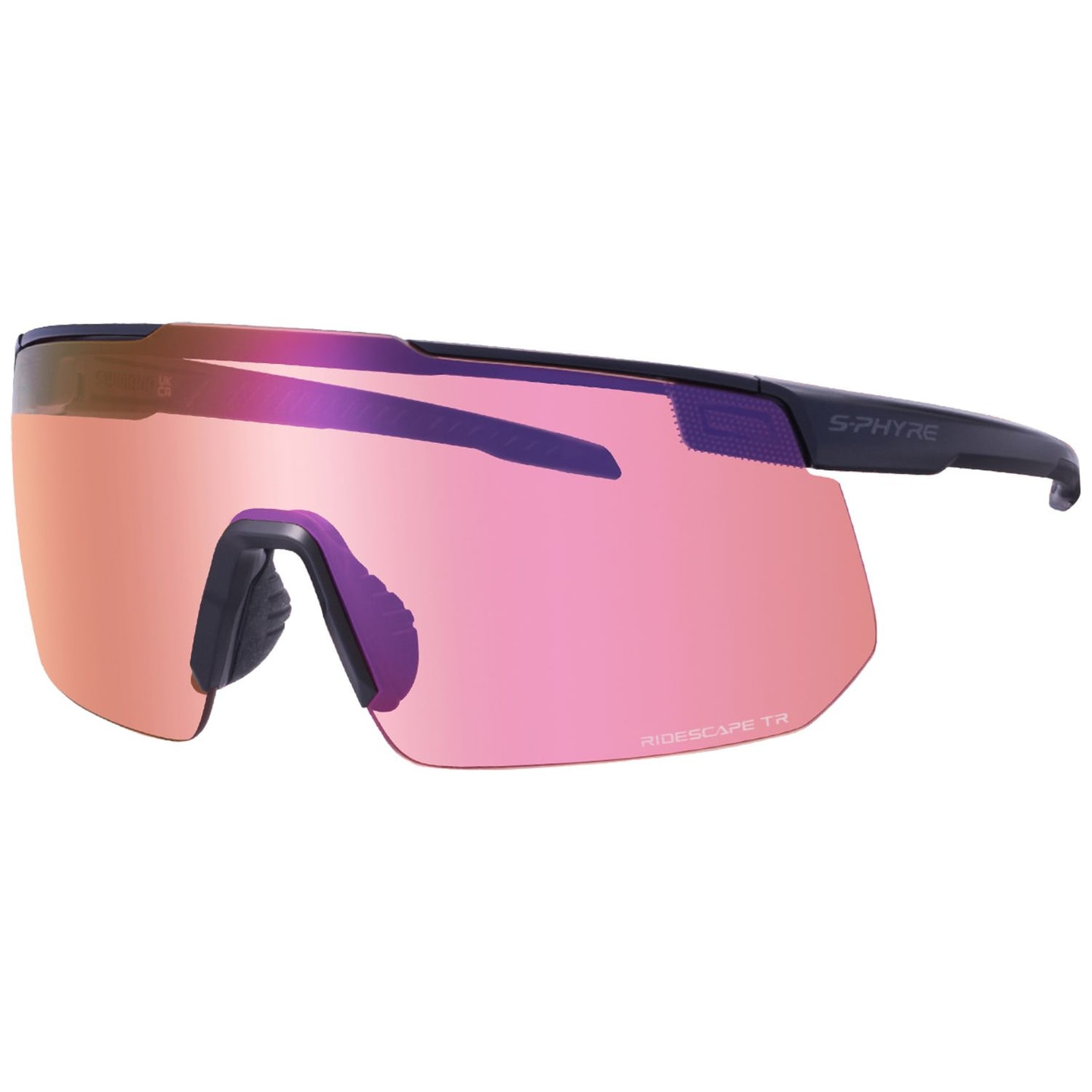 Lentes de Ciclismo Shimano S-PHYRE Ridescape Trail con Cristal de Repuesto