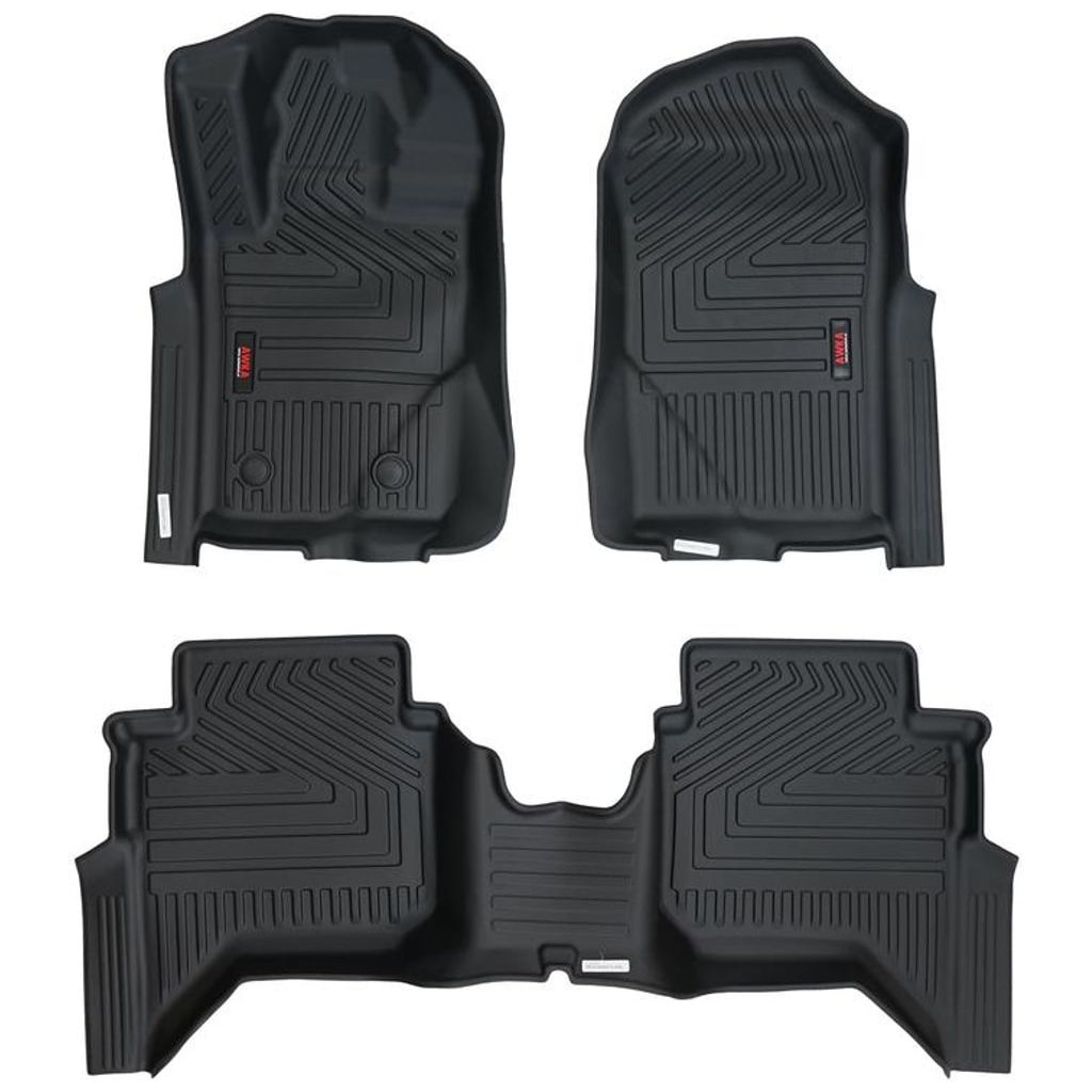 Pisos Awka 5D (Delanteros y Traseros) Para Ford Ranger Next Gen. 2022+ / Ranger Raptor 2DA Generación (bencinera)