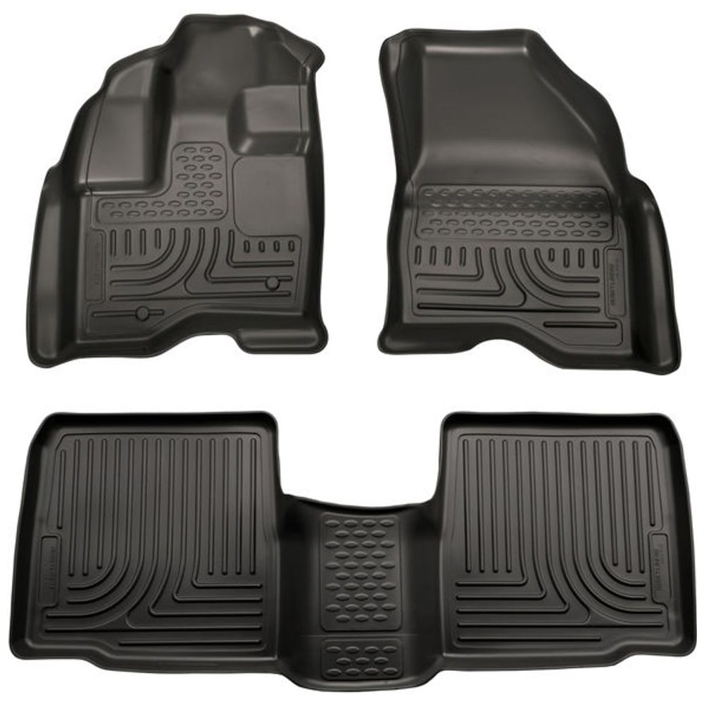 Pisos de Goma Delantero y Trasero Rígido Ford Explorer 2011-2014